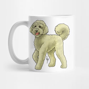Dog - Labradoodle - Yellow Mug